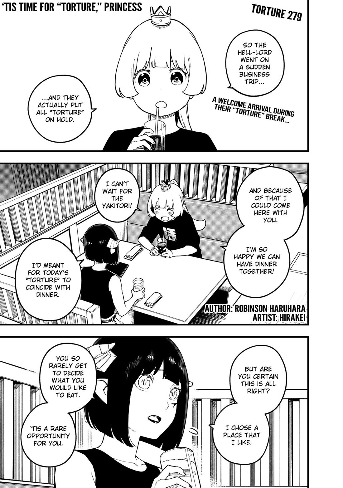 It's Time for "Interrogation", Princess! Chapter 279 page 1 - Chapter 279
