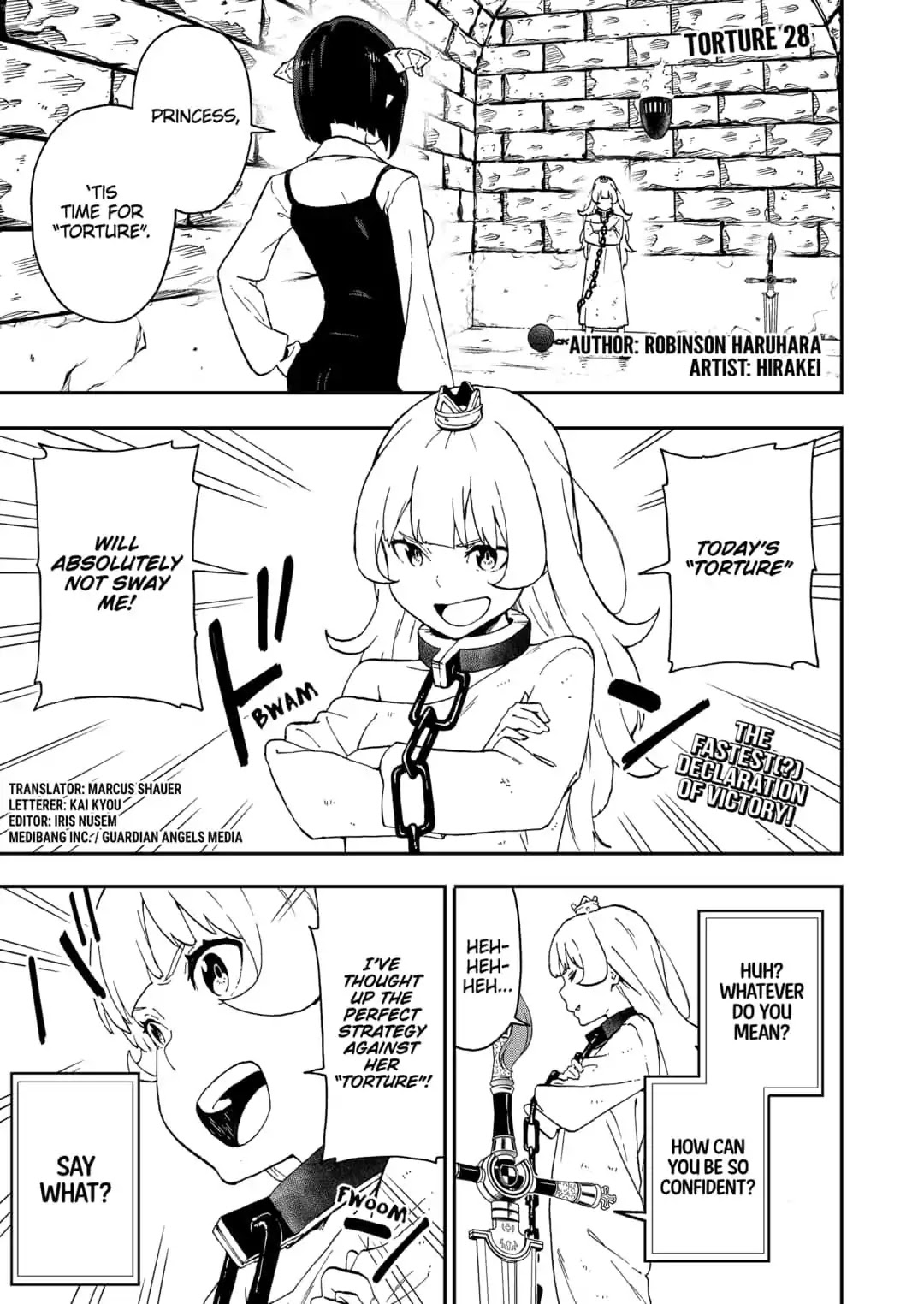 It's Time for "Interrogation", Princess! Chapter 28 page 1 - Chapter 28