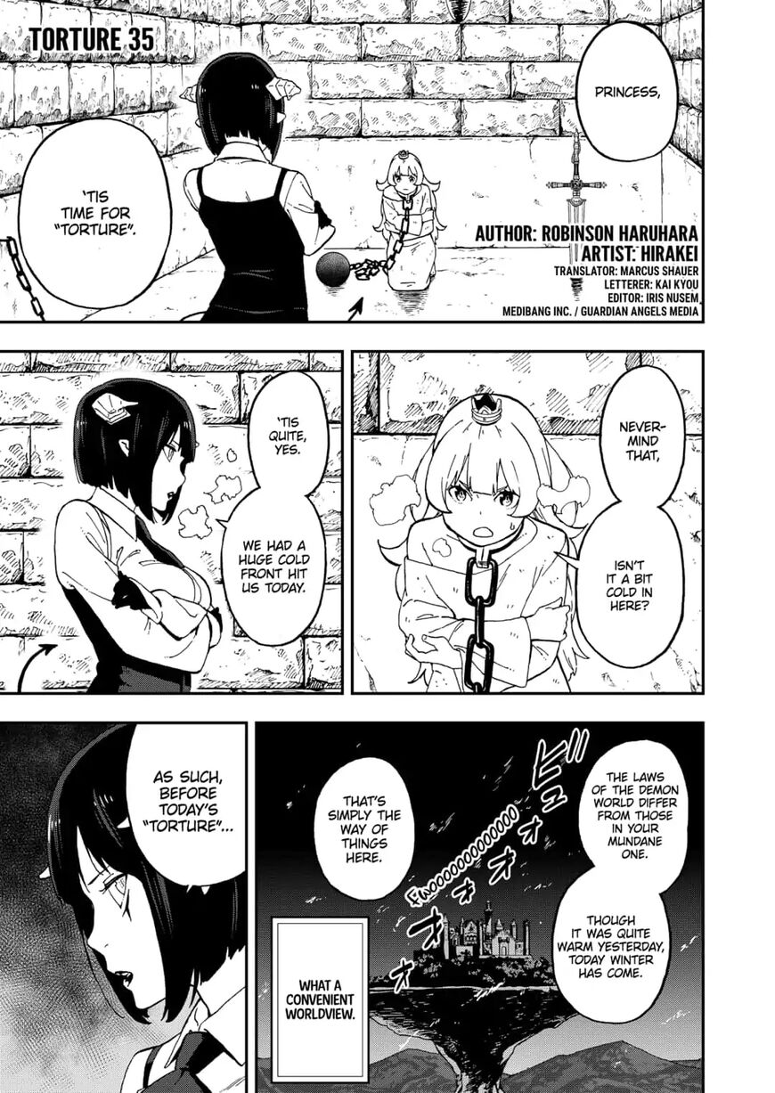 It's Time for "Interrogation", Princess! Chapter 35 page 1 - Chapter 35
