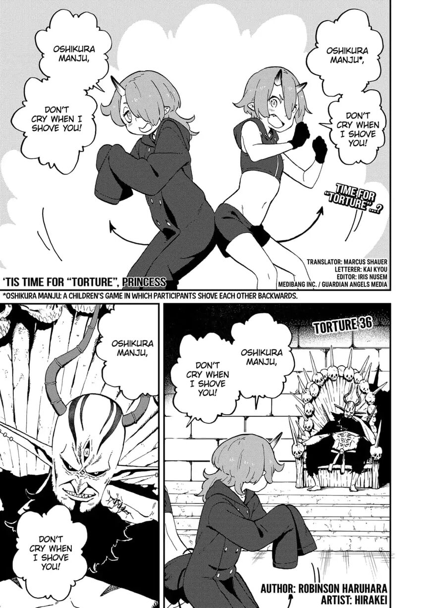 It's Time for "Interrogation", Princess! Chapter 36 page 1 - Chapter 36