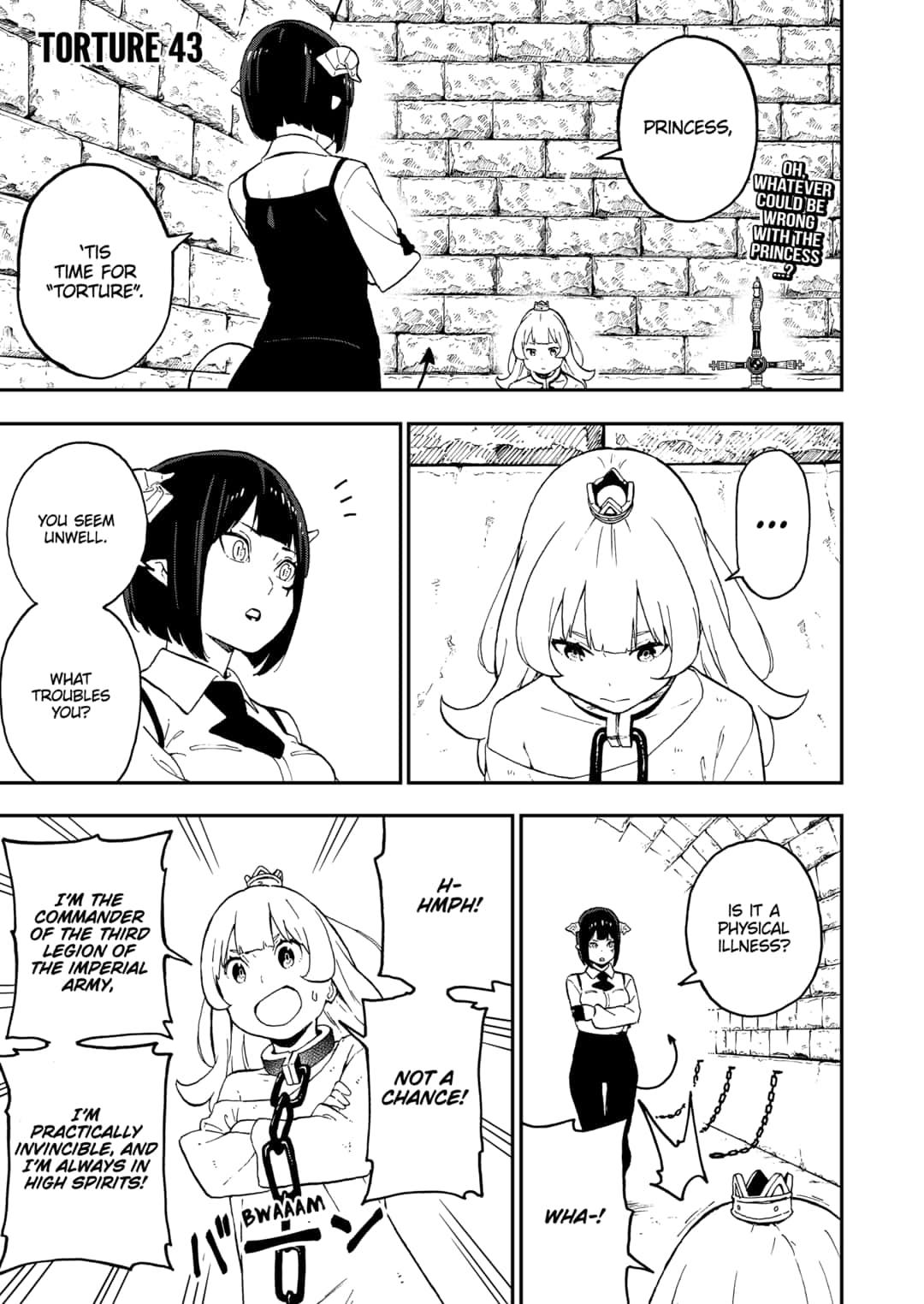 It's Time for "Interrogation", Princess! Chapter 43 page 1 - Chapter 43