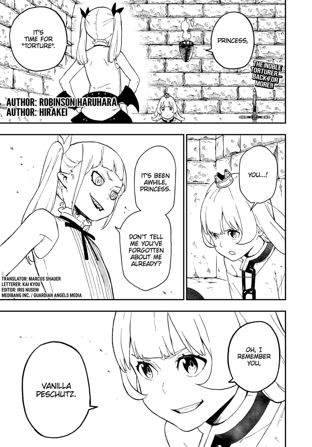 It's Time for "Interrogation", Princess! Chapter 45 page 1 - Chapter 45