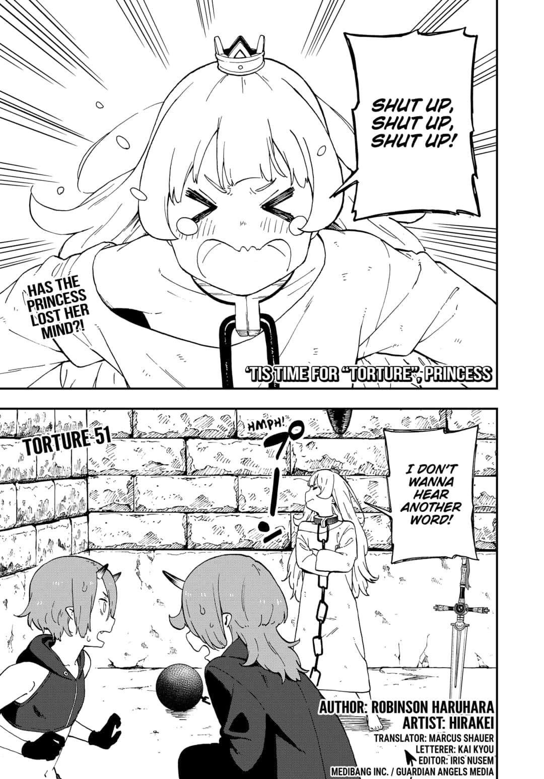 It's Time for "Interrogation", Princess! Chapter 51 page 1 - Chapter 51