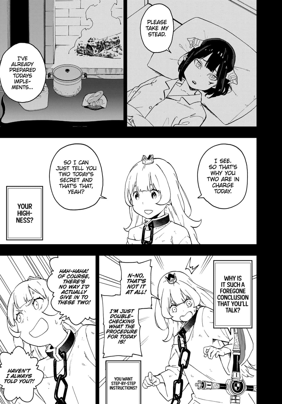 It's Time for "Interrogation", Princess! Chapter 51 page 3 - Chapter 51