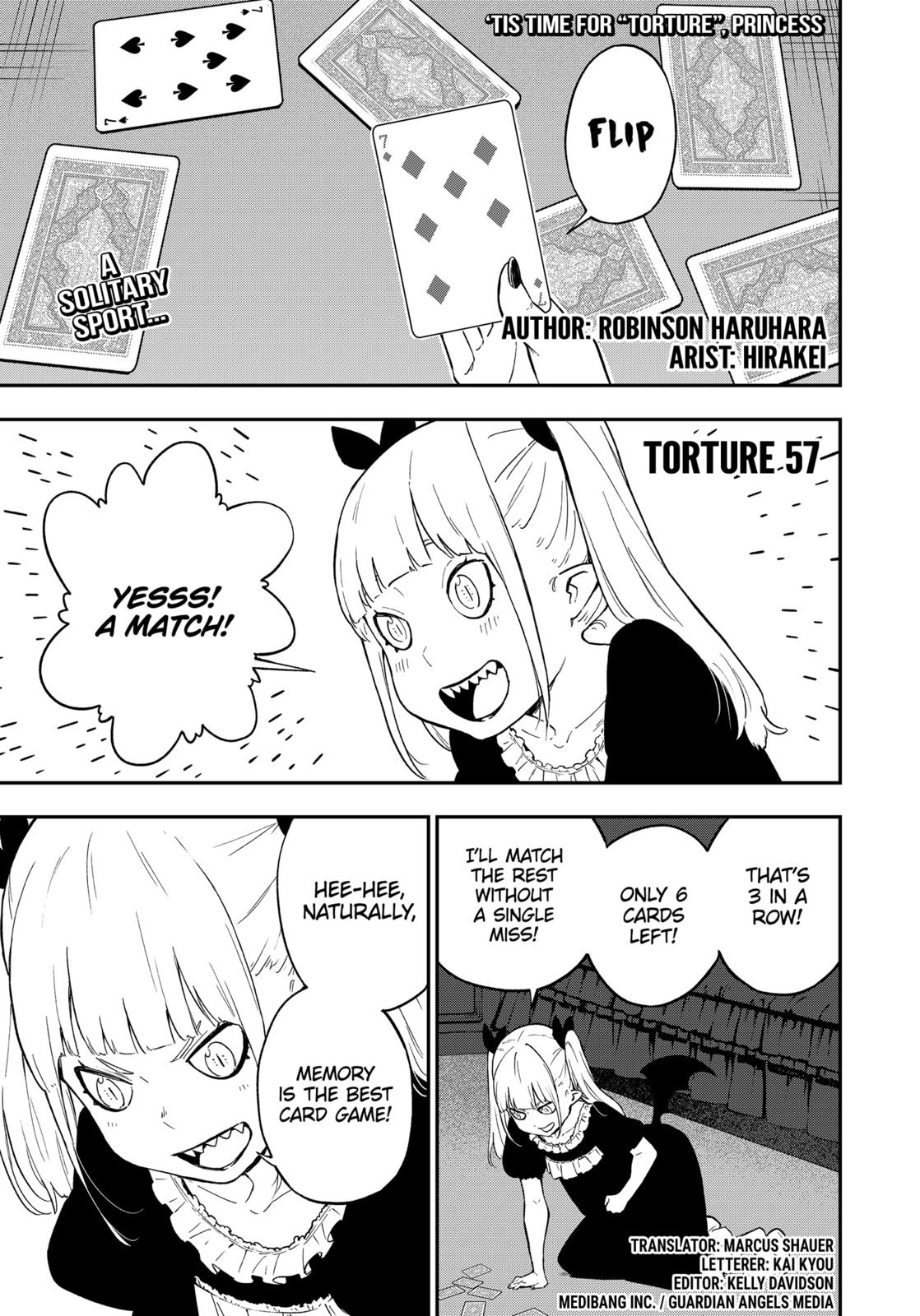It's Time for "Interrogation", Princess! Chapter 57 page 1 - Chapter 57