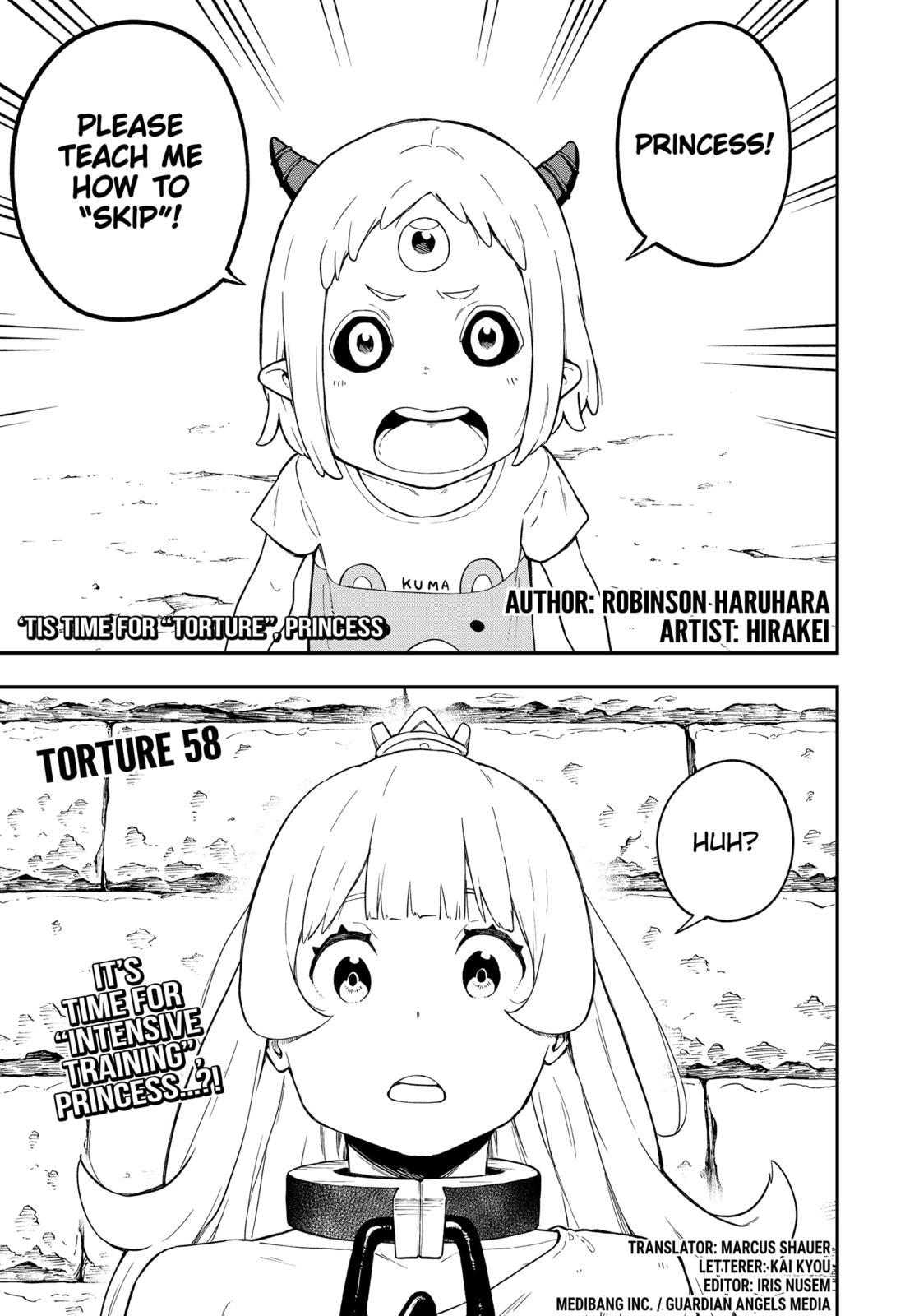 It's Time for "Interrogation", Princess! Chapter 58 page 1 - Chapter 58