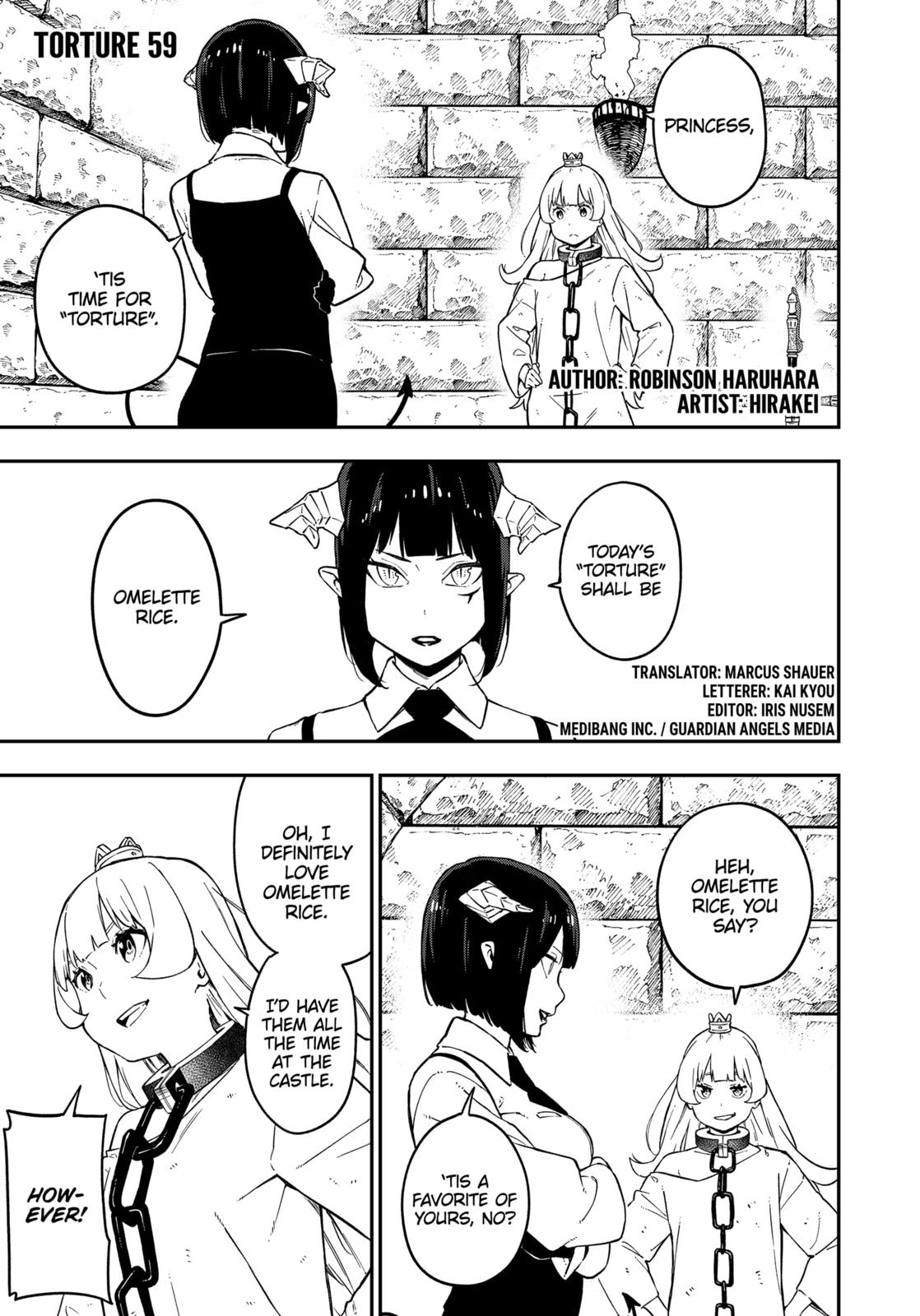 It's Time for "Interrogation", Princess! Chapter 59 page 1 - Chapter 59