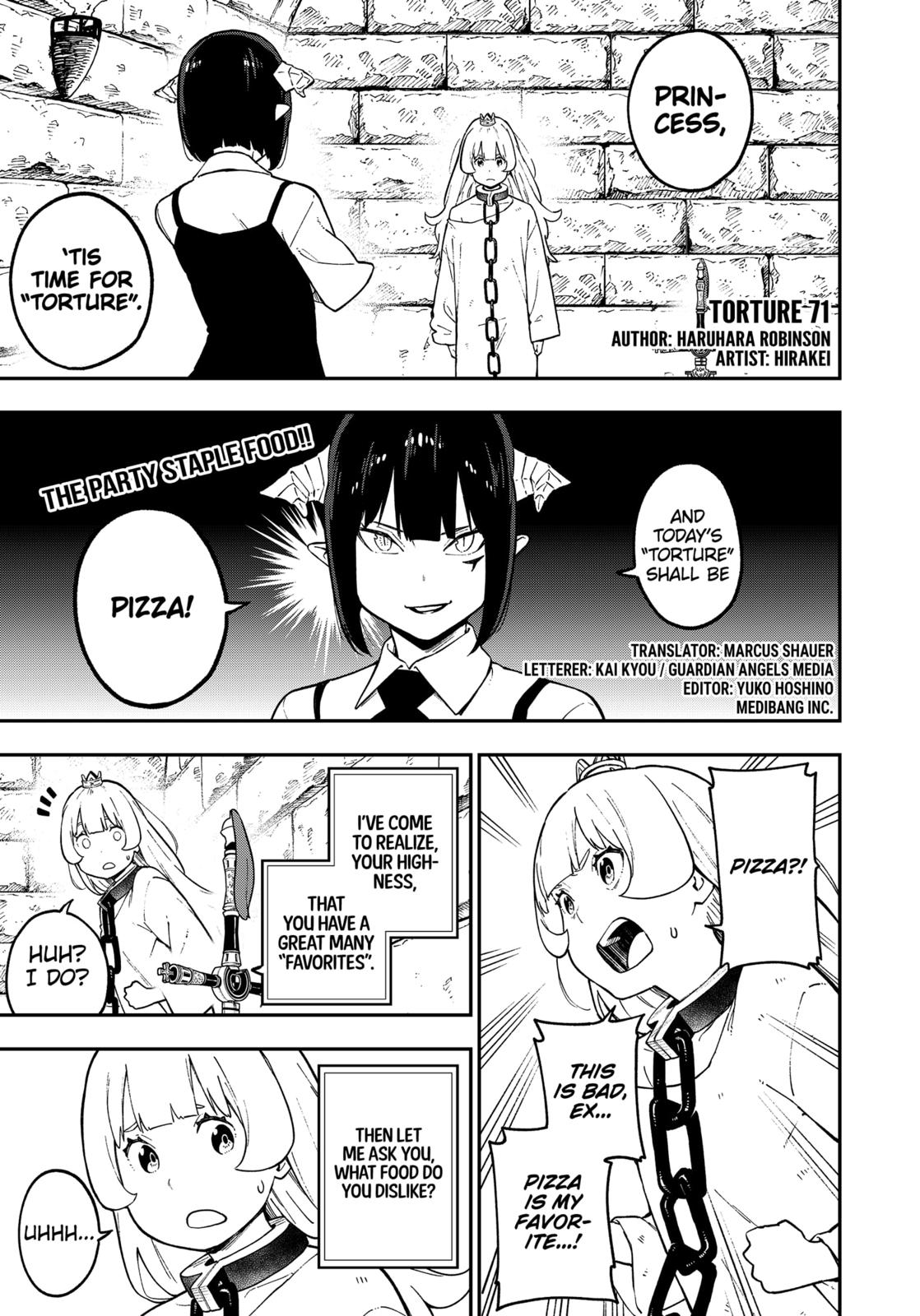 It's Time for "Interrogation", Princess! Chapter 71 page 1 - Chapter 71