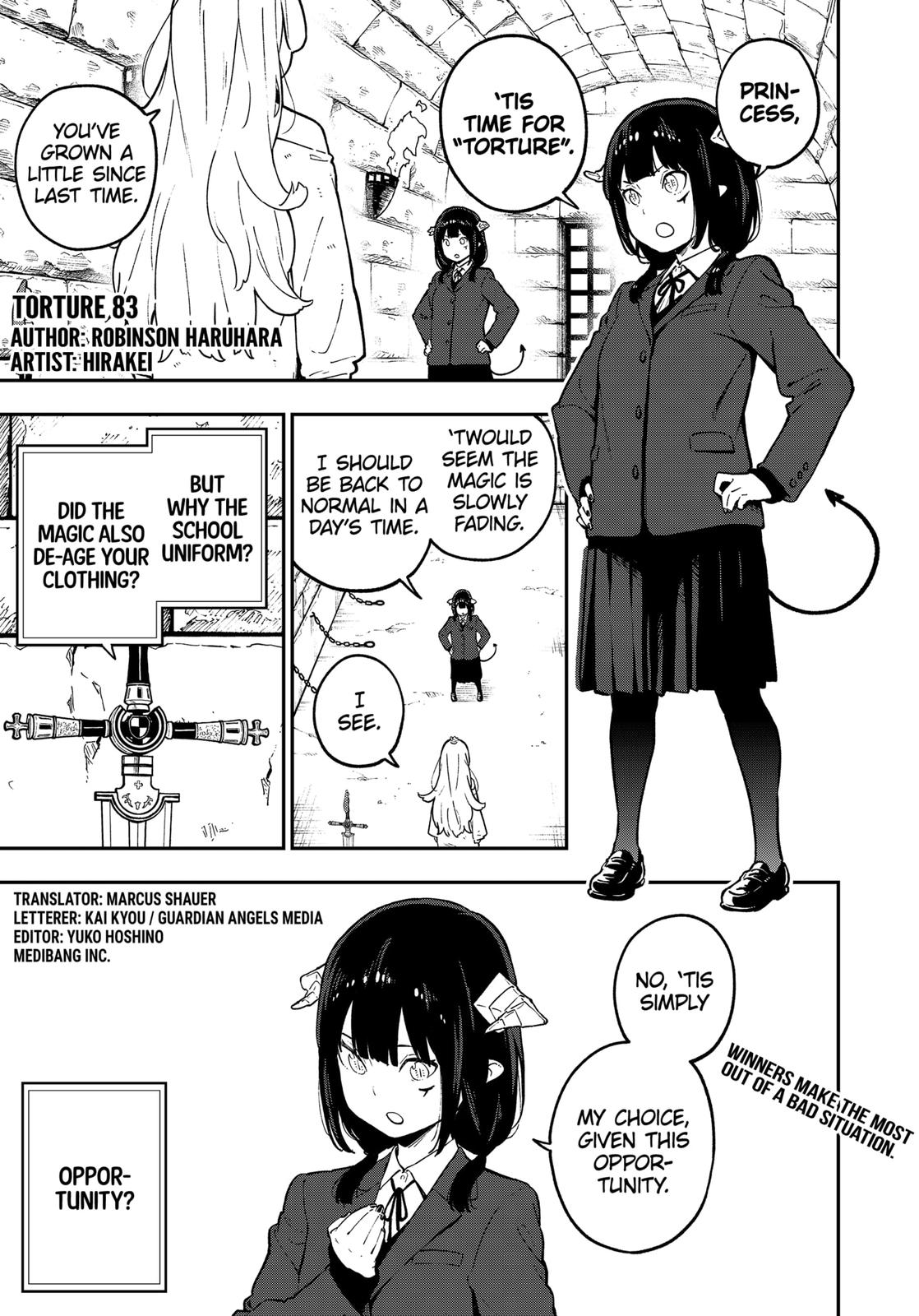 It's Time for "Interrogation", Princess! Chapter 83 page 1 - Chapter 83