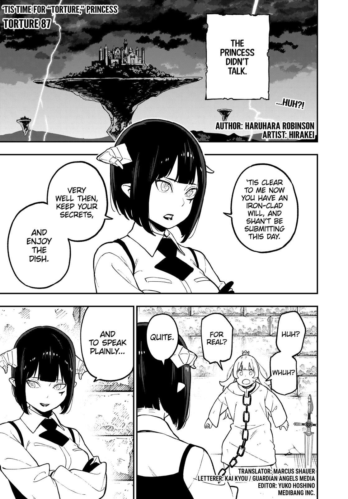 It's Time for "Interrogation", Princess! Chapter 87 page 1 - Chapter 87