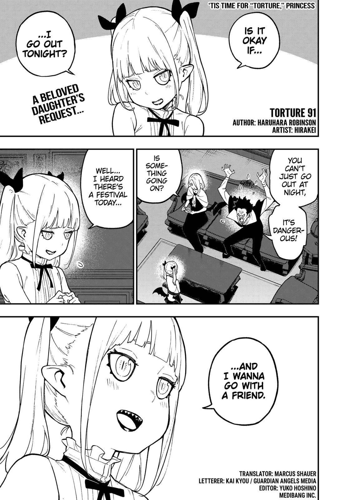 It's Time for "Interrogation", Princess! Chapter 91 page 1 - Chapter 91