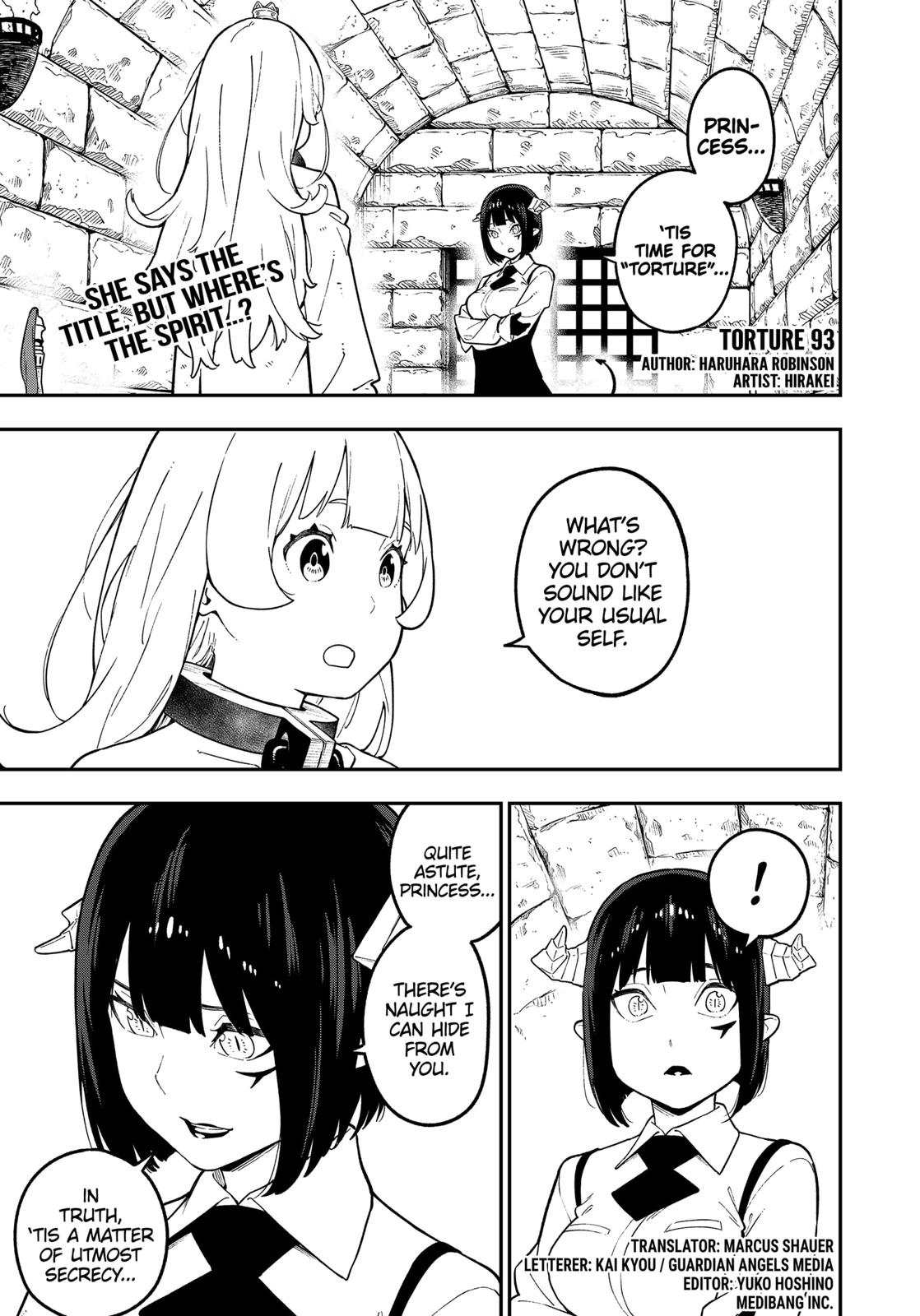 It's Time for "Interrogation", Princess! Chapter 93 page 1 - Chapter 93
