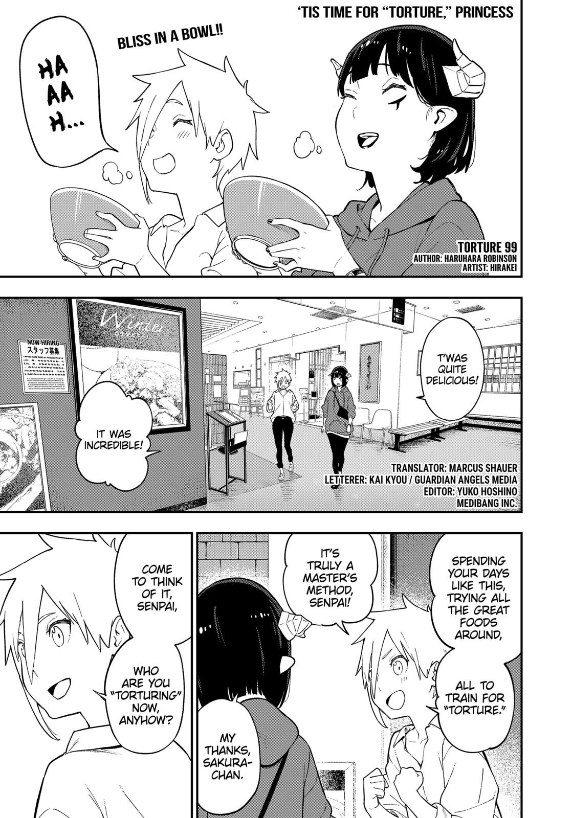 It's Time for "Interrogation", Princess! Chapter 99 page 1 - Chapter 99