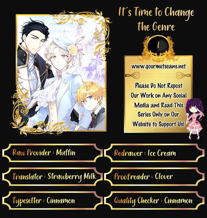 It’s Time to Change the Genre Chapter 1 page 1 - Chapter 1