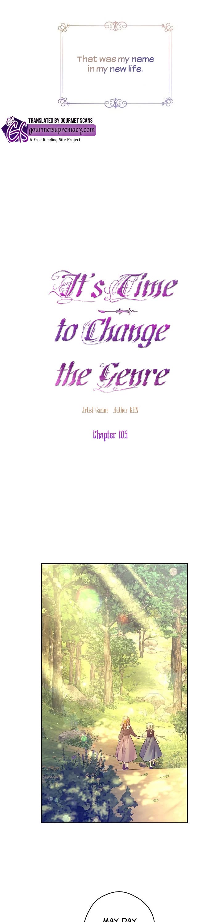 It’s Time to Change the Genre Chapter 105 page 3 - Chapter 105