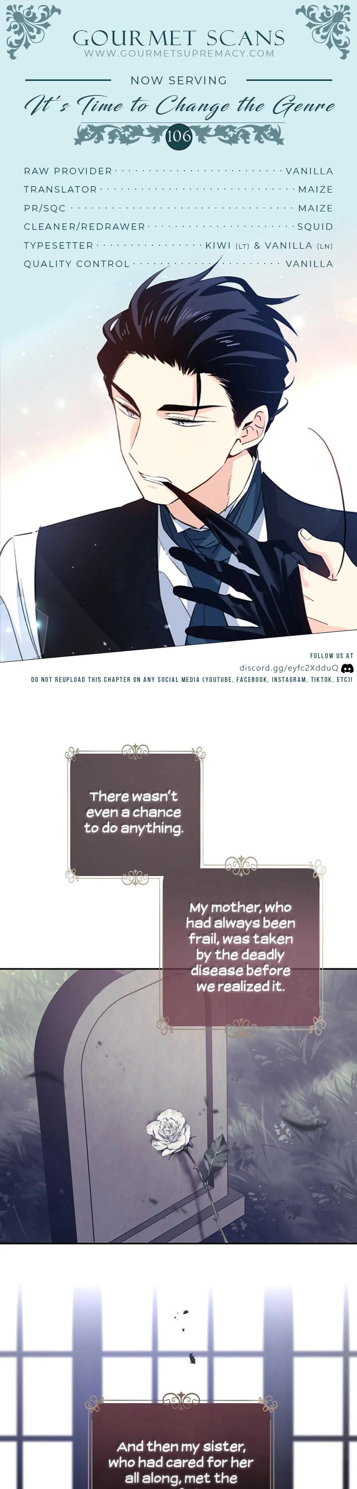 It’s Time to Change the Genre Chapter 106 page 1 - Chapter 106