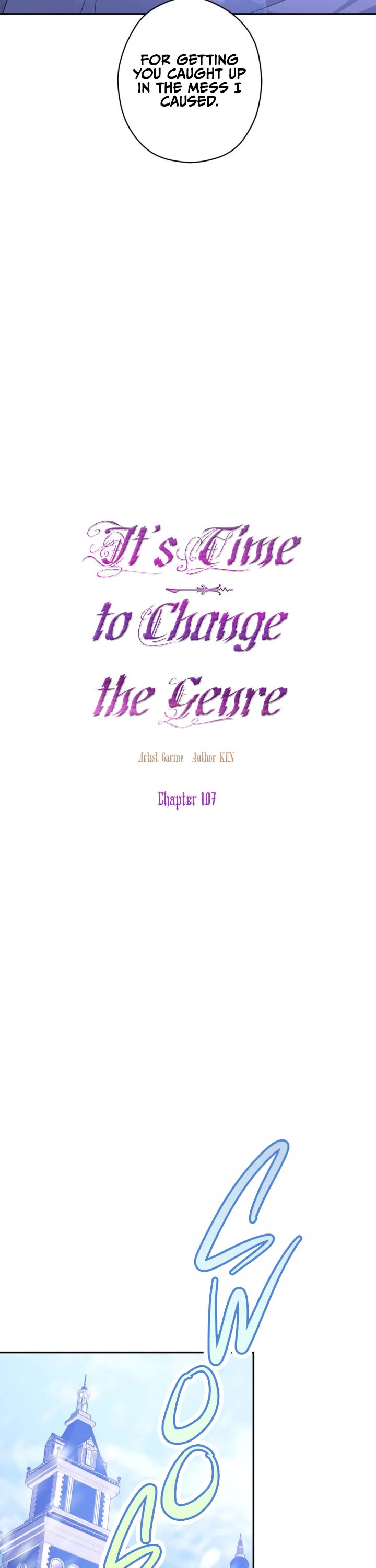 It’s Time to Change the Genre Chapter 107 page 6 - Chapter 107
