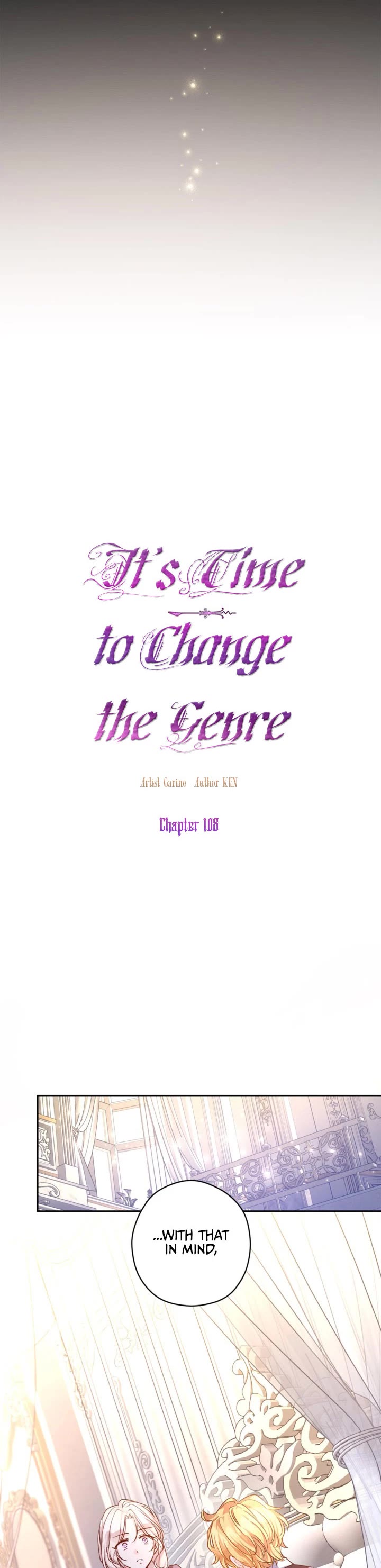 It’s Time to Change the Genre Chapter 108 page 12 - Chapter 108