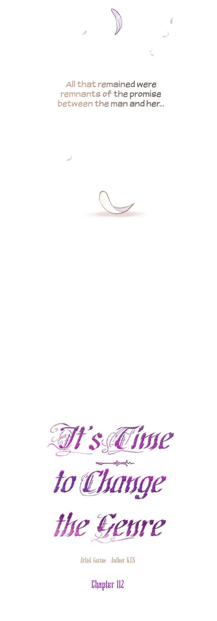 It’s Time to Change the Genre Chapter 112 page 18 - Chapter 112