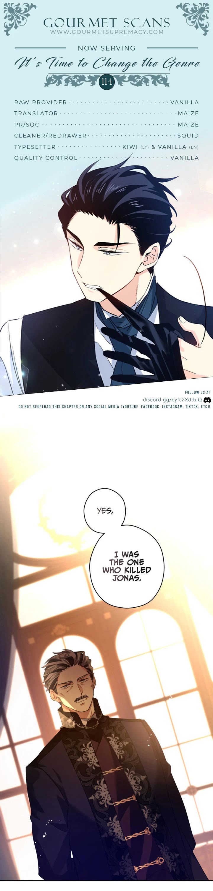 It’s Time to Change the Genre Chapter 114 page 1 - Chapter 114