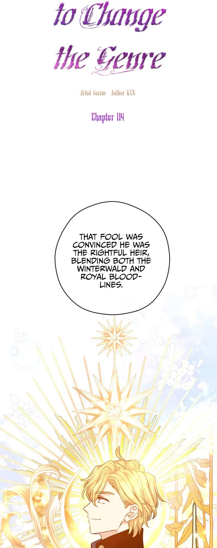 It’s Time to Change the Genre Chapter 114 page 8 - Chapter 114