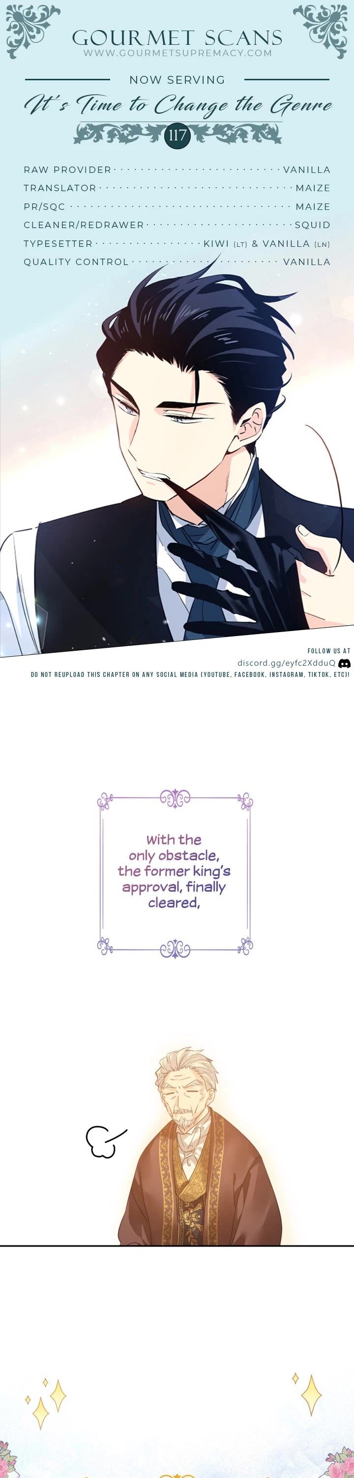 It’s Time to Change the Genre Chapter 117 page 1 - Chapter 117