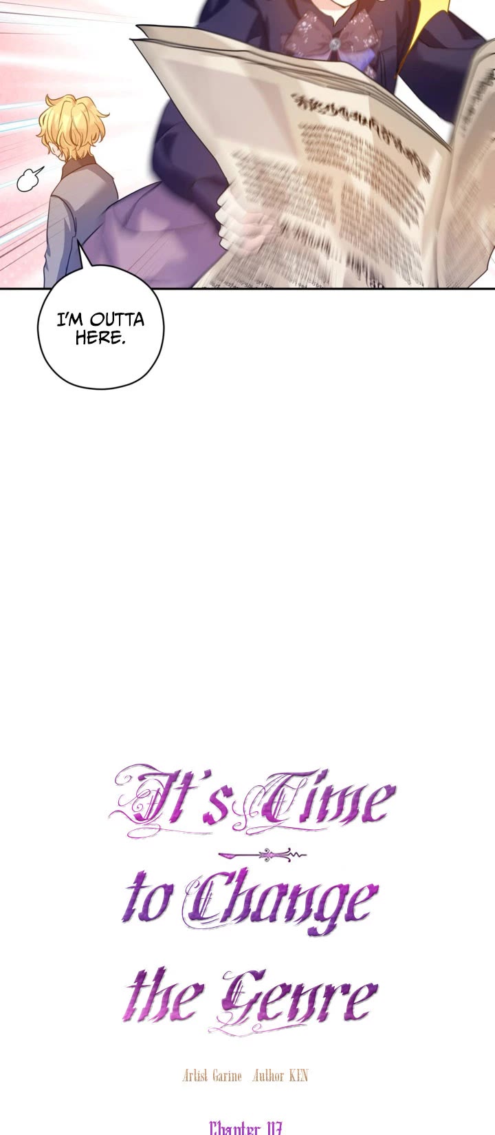It’s Time to Change the Genre Chapter 117 page 7 - Chapter 117