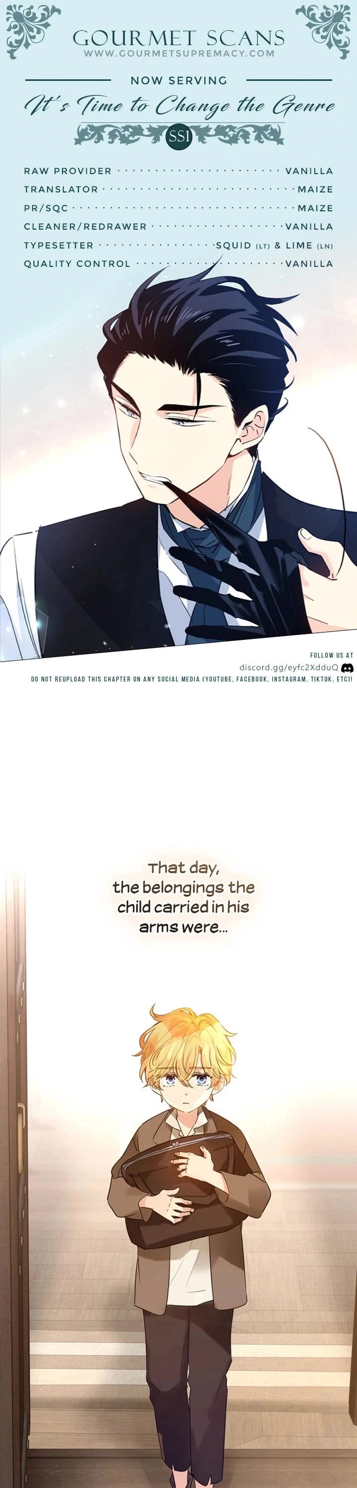 It’s Time to Change the Genre Chapter 120 page 1 - Chapter 120