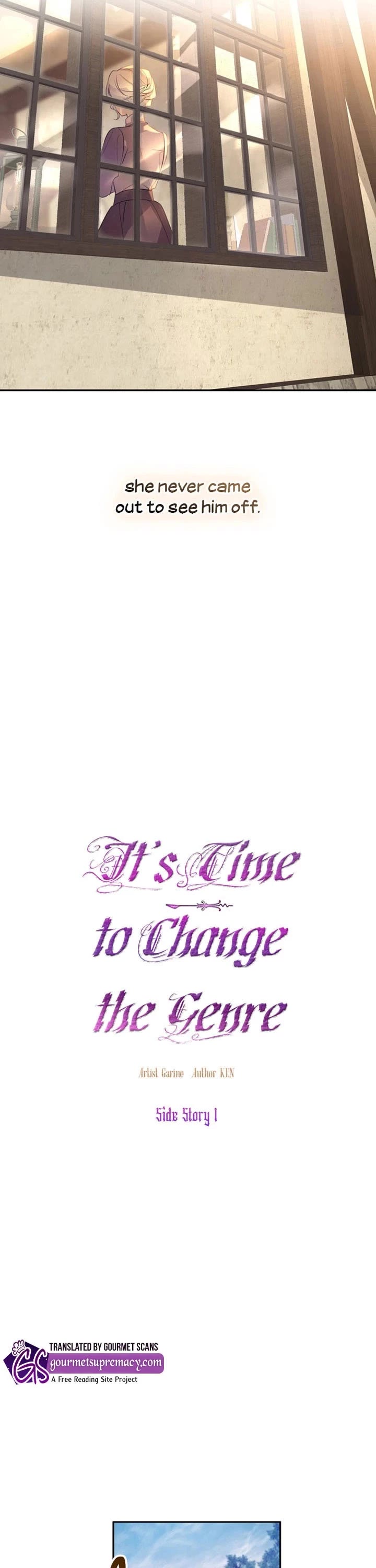 It’s Time to Change the Genre Chapter 120 page 3 - Chapter 120
