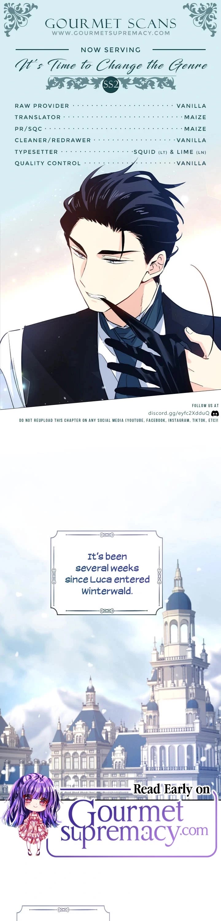 It’s Time to Change the Genre Chapter 121 page 1 - Chapter 121