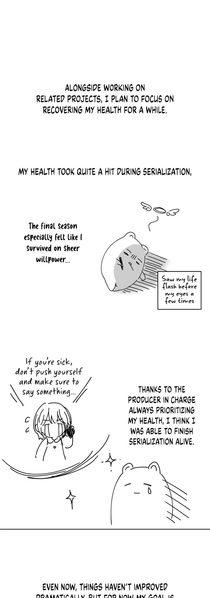 It’s Time to Change the Genre Chapter 123 page 13 - Chapter 123: Afterword [END]