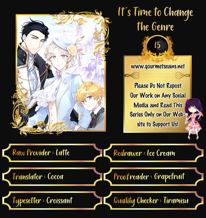 It’s Time to Change the Genre Chapter 15 page 1 - Chapter 15