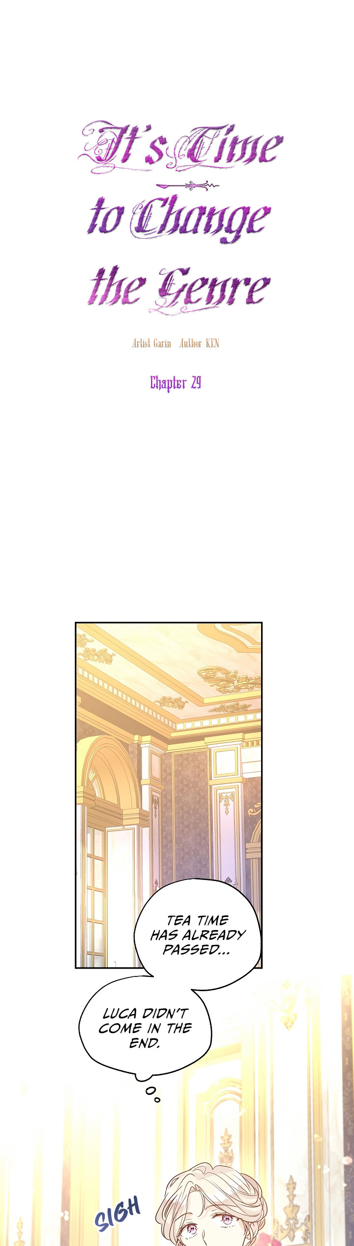 It’s Time to Change the Genre Chapter 29 page 9 - Chapter 29