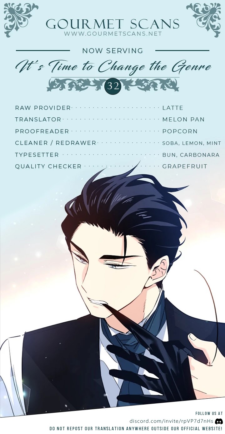 It’s Time to Change the Genre Chapter 32 page 1 - Chapter 32
