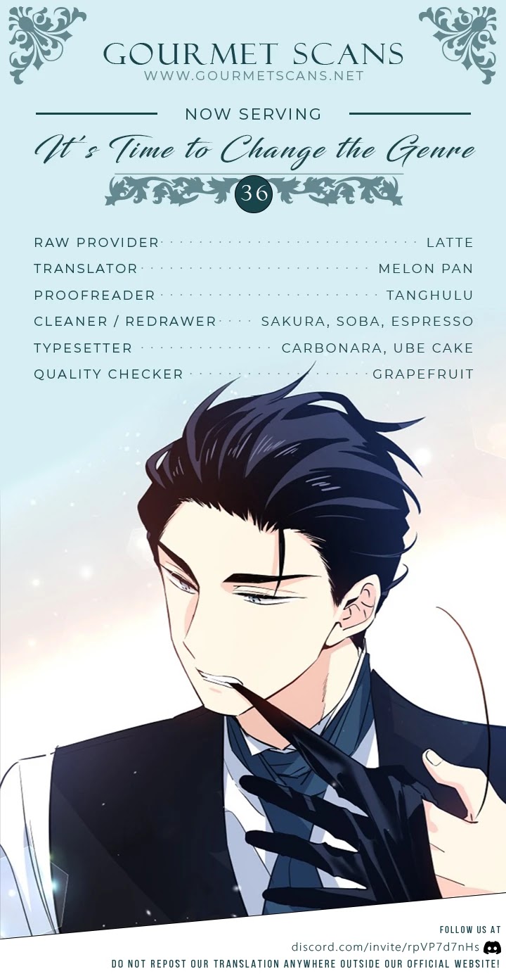 It’s Time to Change the Genre Chapter 36 page 1 - Chapter 36
