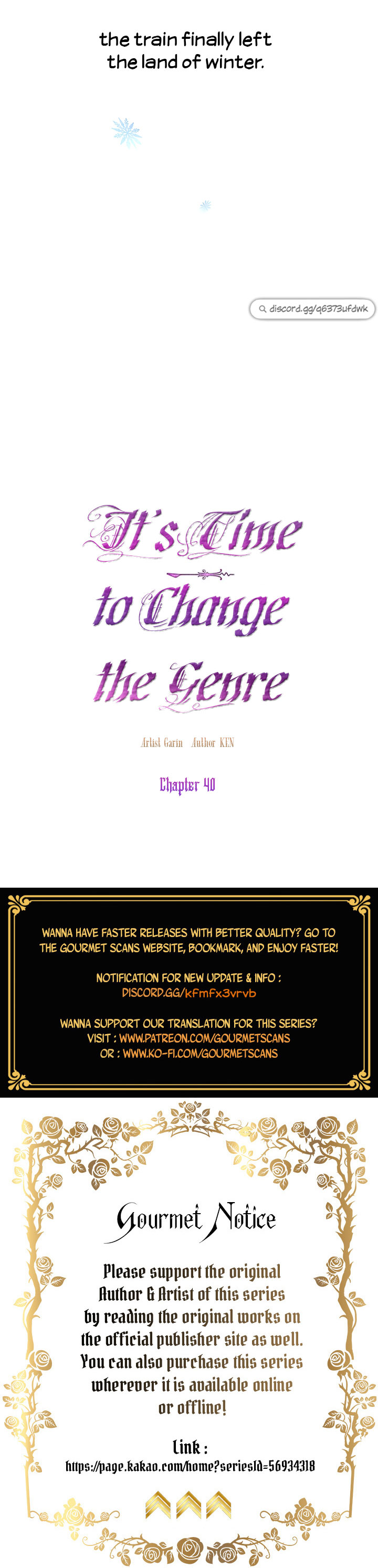 It’s Time to Change the Genre Chapter 40 page 50 - Chapter 40: Season 2