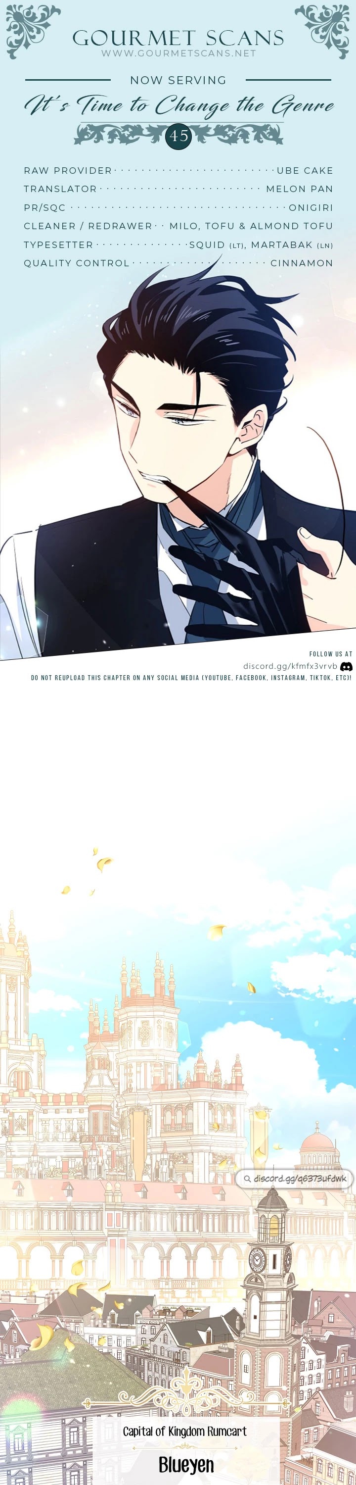 It’s Time to Change the Genre Chapter 45 page 1 - Chapter 45