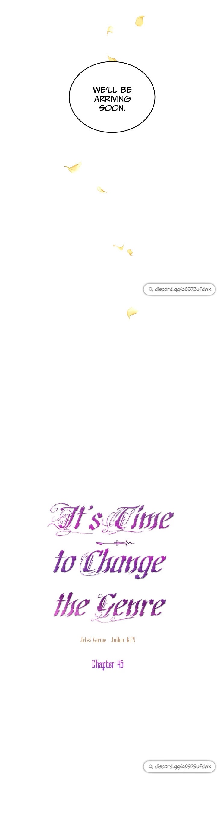 It’s Time to Change the Genre Chapter 45 page 5 - Chapter 45