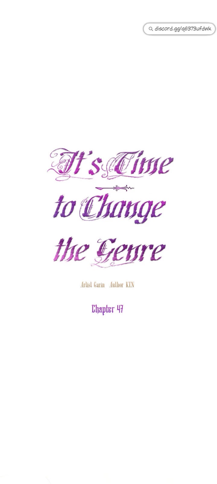 It’s Time to Change the Genre Chapter 47 page 24 - Chapter 47