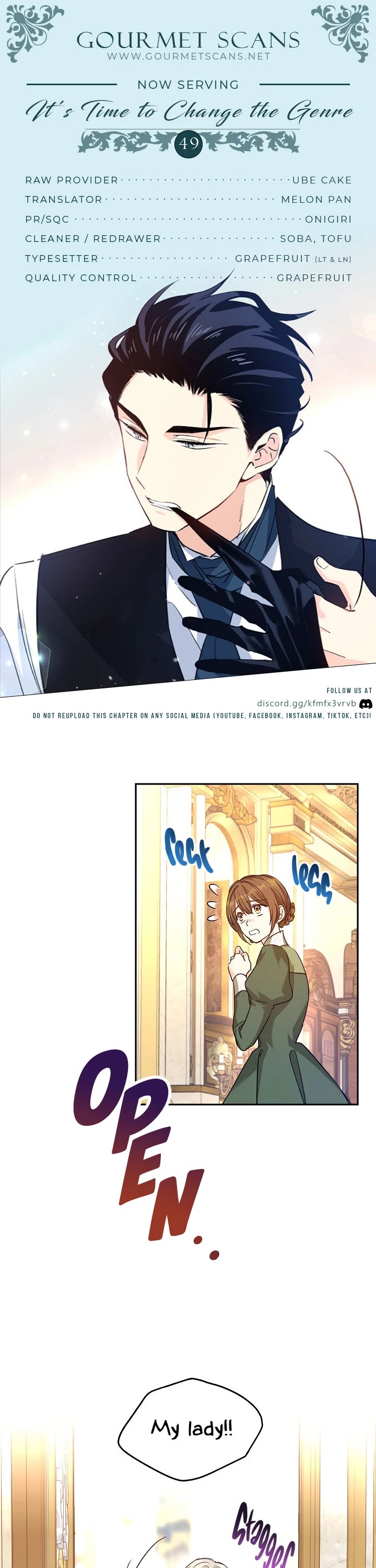 It’s Time to Change the Genre Chapter 49 page 1 - Chapter 49
