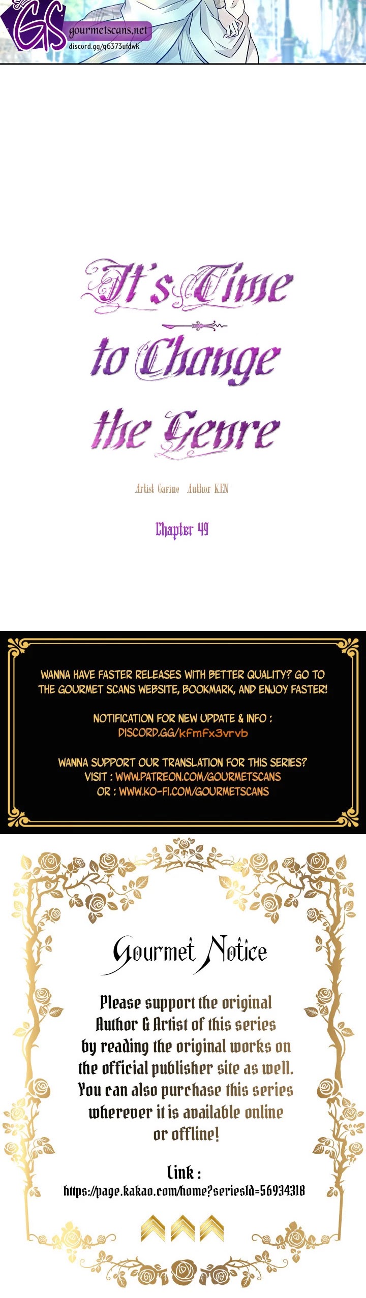 It’s Time to Change the Genre Chapter 49 page 34 - Chapter 49