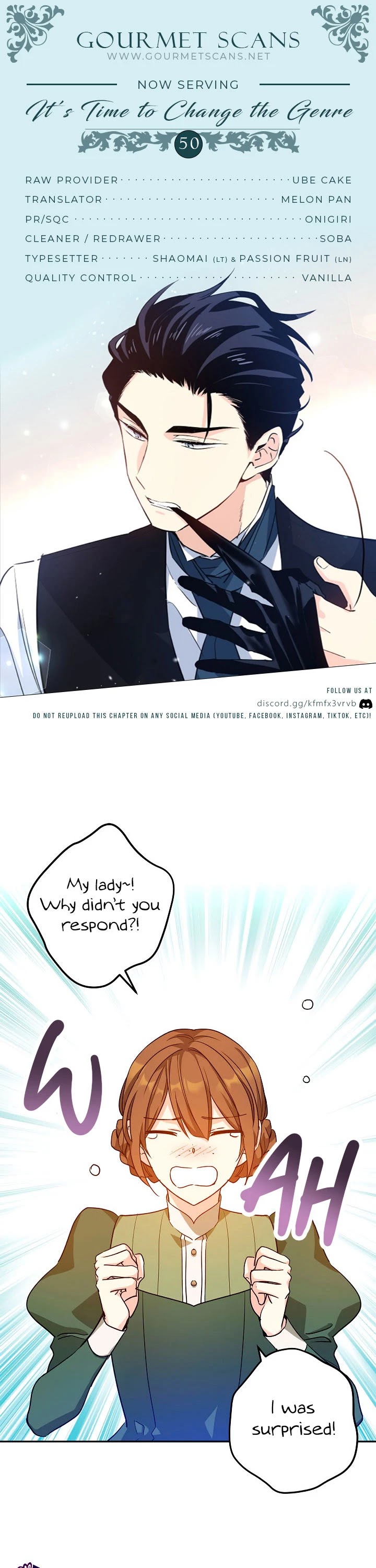 It’s Time to Change the Genre Chapter 50 page 1 - Chapter 50