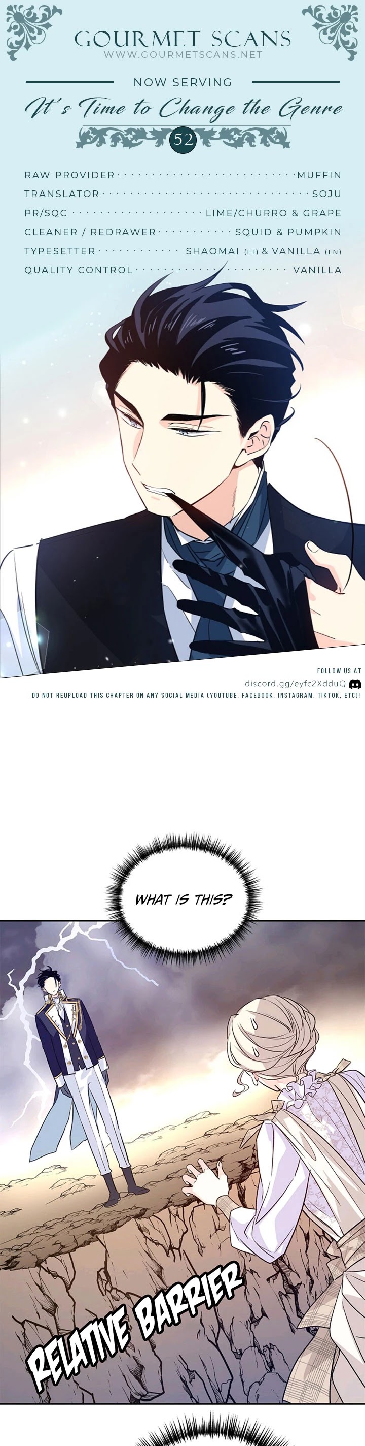 It’s Time to Change the Genre Chapter 52 page 1 - Chapter 52