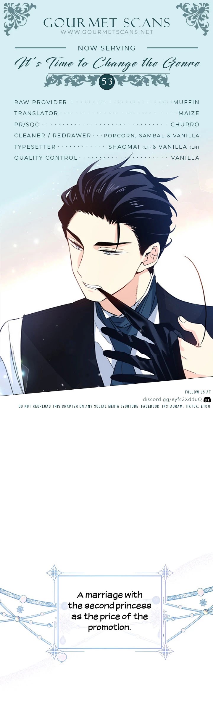 It’s Time to Change the Genre Chapter 53 page 1 - Chapter 53