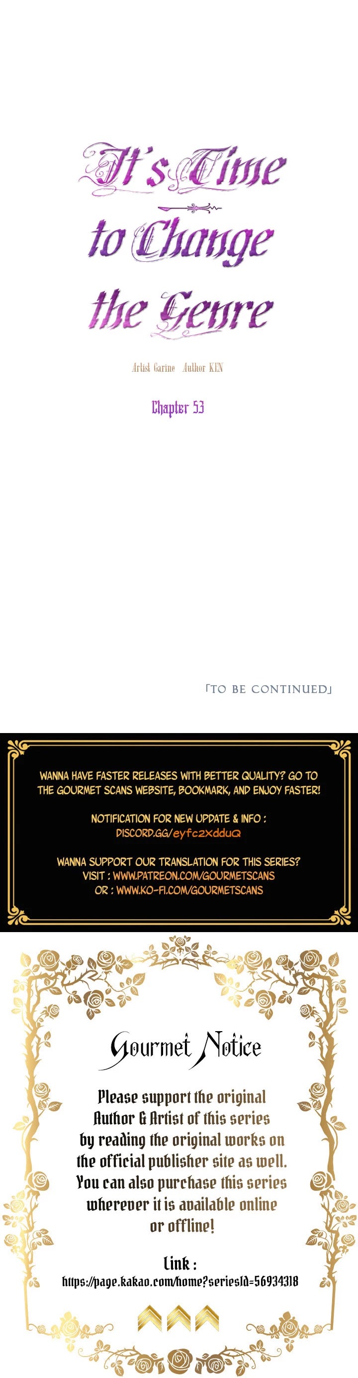 It’s Time to Change the Genre Chapter 53 page 38 - Chapter 53