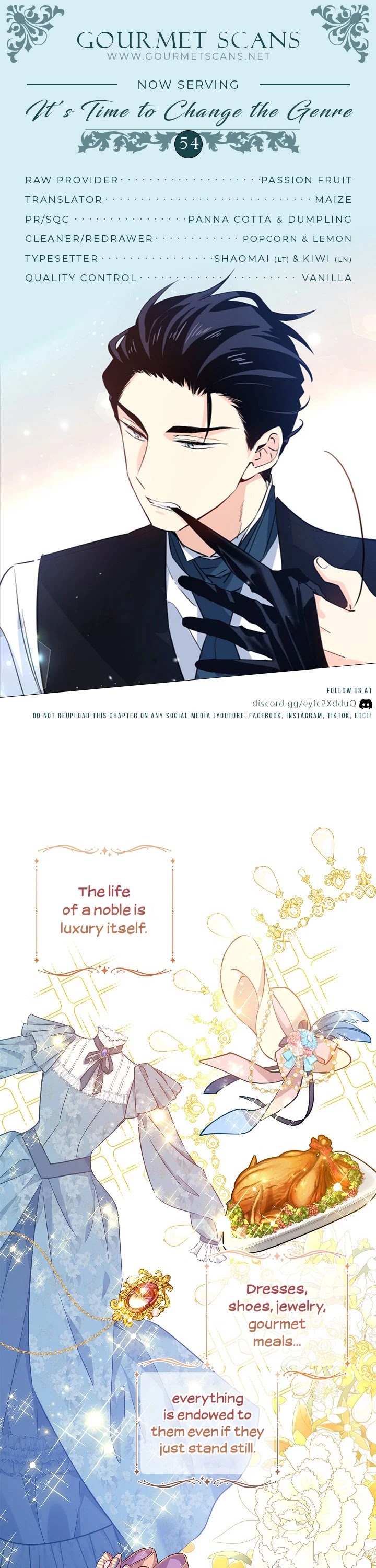 It’s Time to Change the Genre Chapter 54 page 1 - Chapter 54