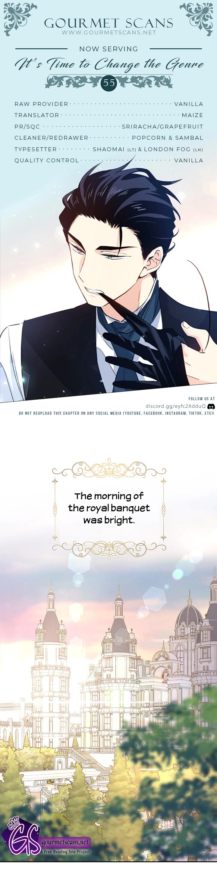 It’s Time to Change the Genre Chapter 55 page 1 - Chapter 55