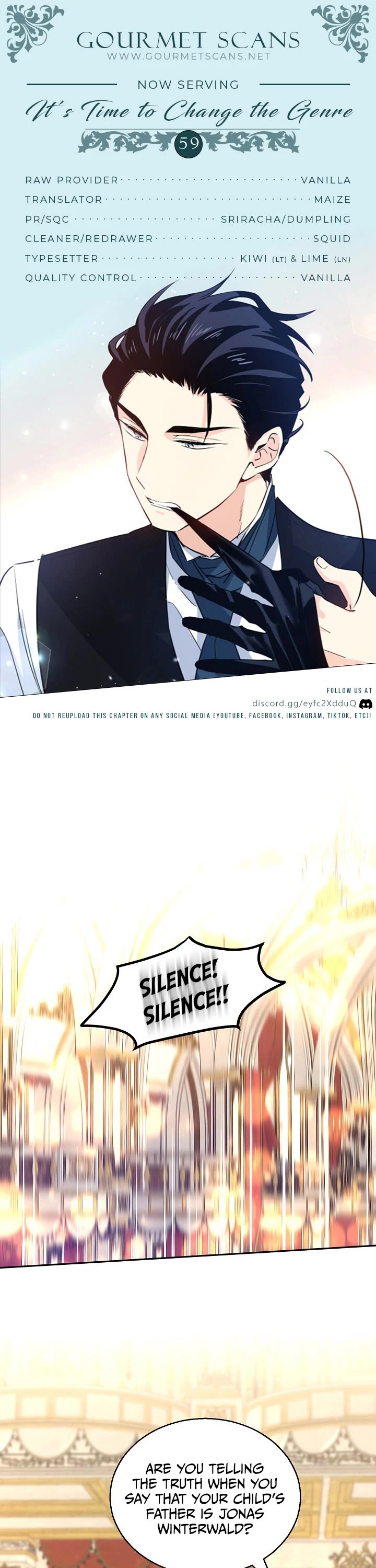 It’s Time to Change the Genre Chapter 59 page 1 - Chapter 59