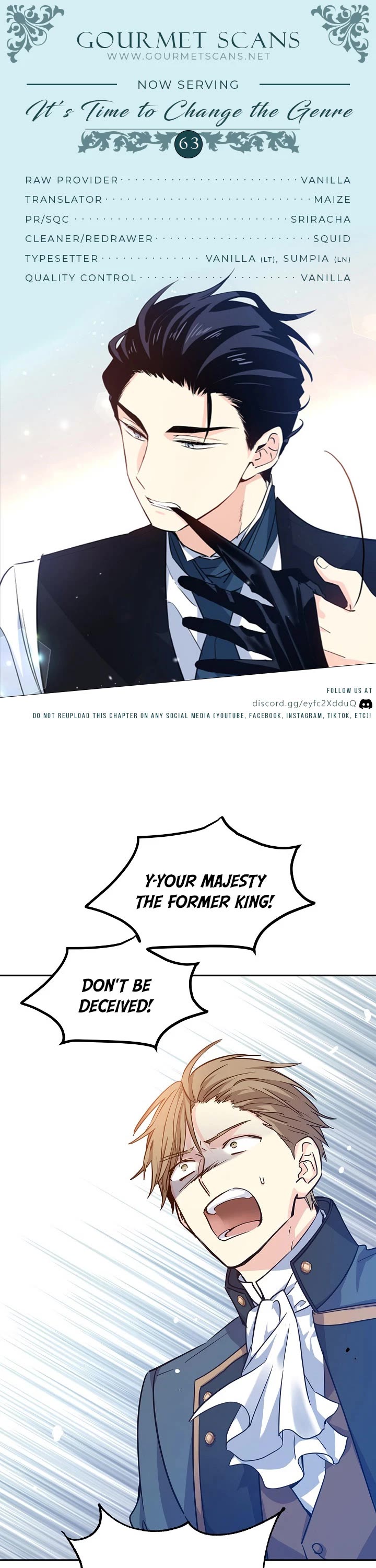 It’s Time to Change the Genre Chapter 63 page 1 - Chapter 63