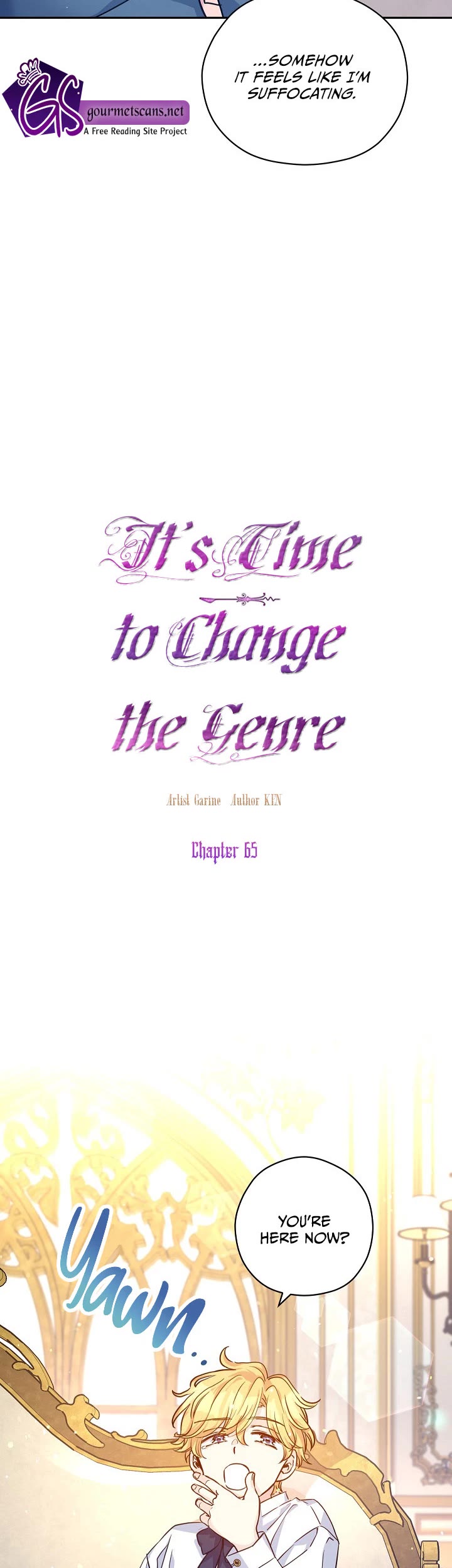 It’s Time to Change the Genre Chapter 65 page 14 - Chapter 65